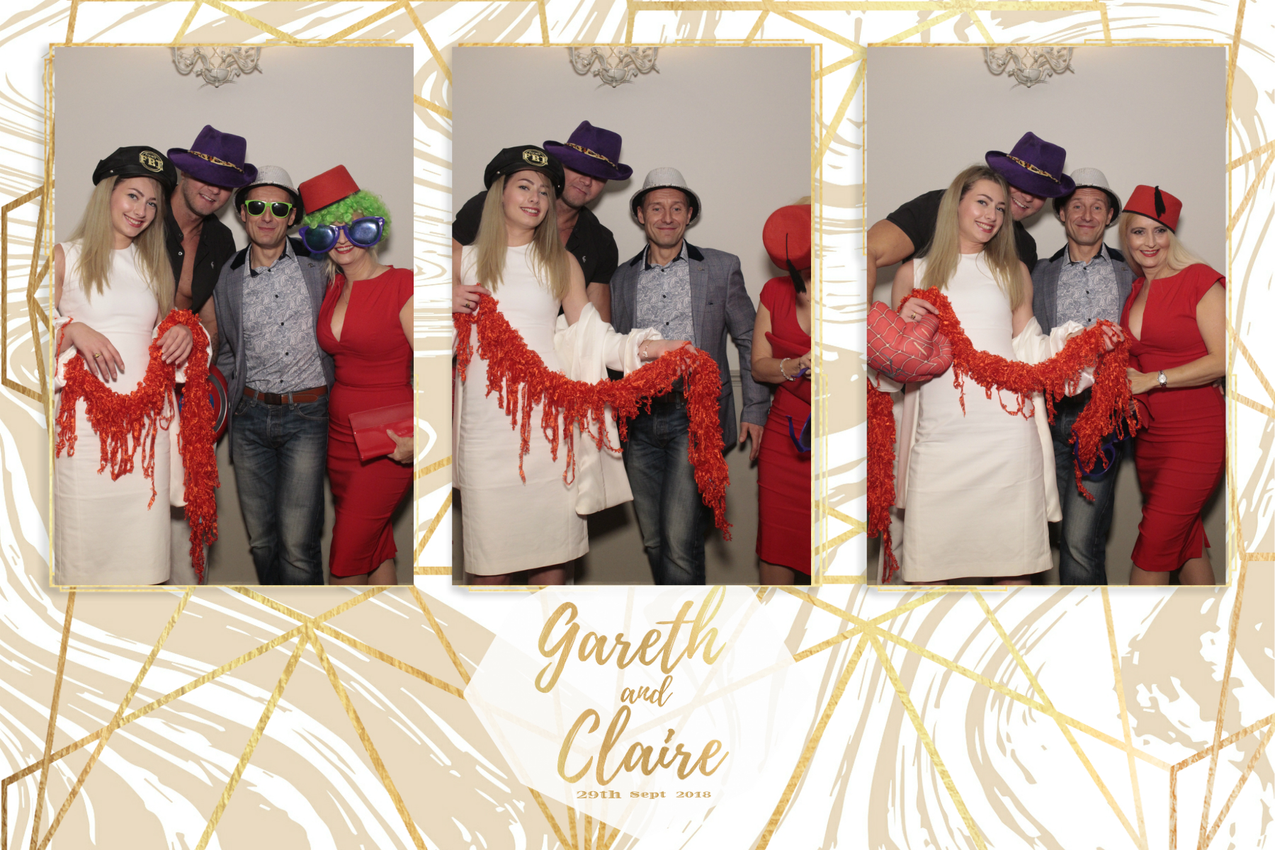 Claire & Gareth's Wedding | View more photos from the event at gallery.myphotoboothexperience.co.uk/u/MyPhotoBoothExperienceLtd/Claire-Gareths-Wedding